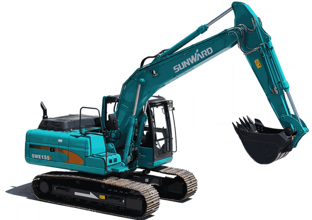 Sunward SWE155F Excavator Specs 2020 2024 Diggers LECTURA Specs