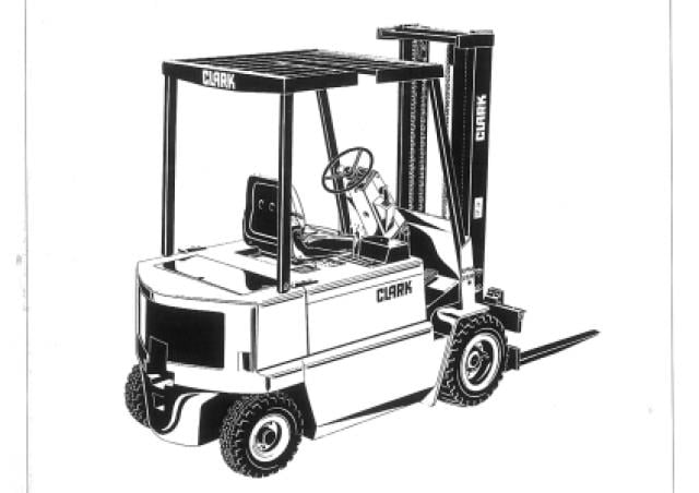 Clark EPM 20 N Electric Forklift Specs 1987 1994 Lift Trucks