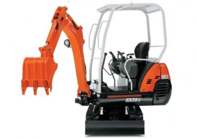 Kubota KX36 3 HGL Excavator Specs 2004 2011 Diggers LECTURA Specs