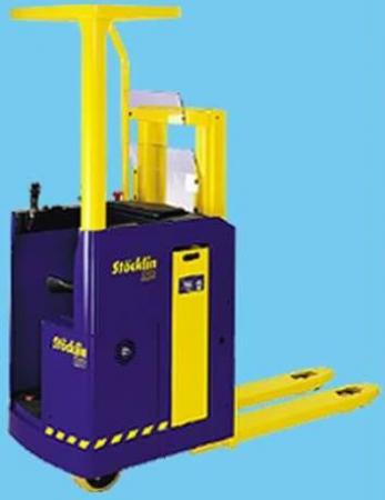 St Cklin Ess Stand Up Rider Pallet Stacker Specs