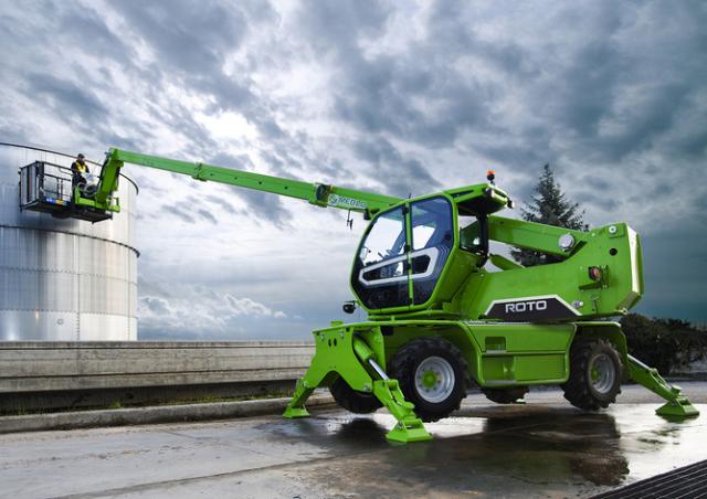 Merlo Roto Ee Rotating Telehandler Specs Lectura