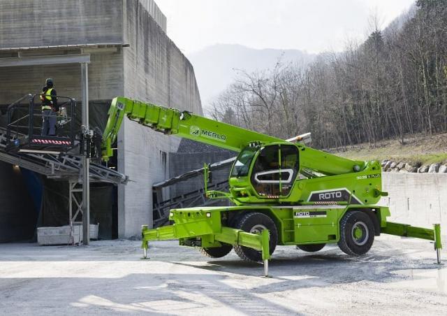 Merlo Roto 50 35 S Plus Rotating Telehandler Specs 2019 2021