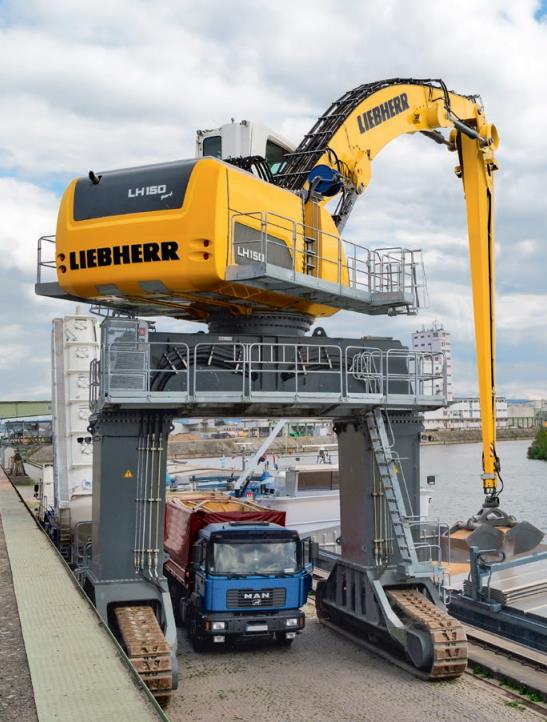 Liebherr LH 150 C High Rise Port Litronic Specifications Technical