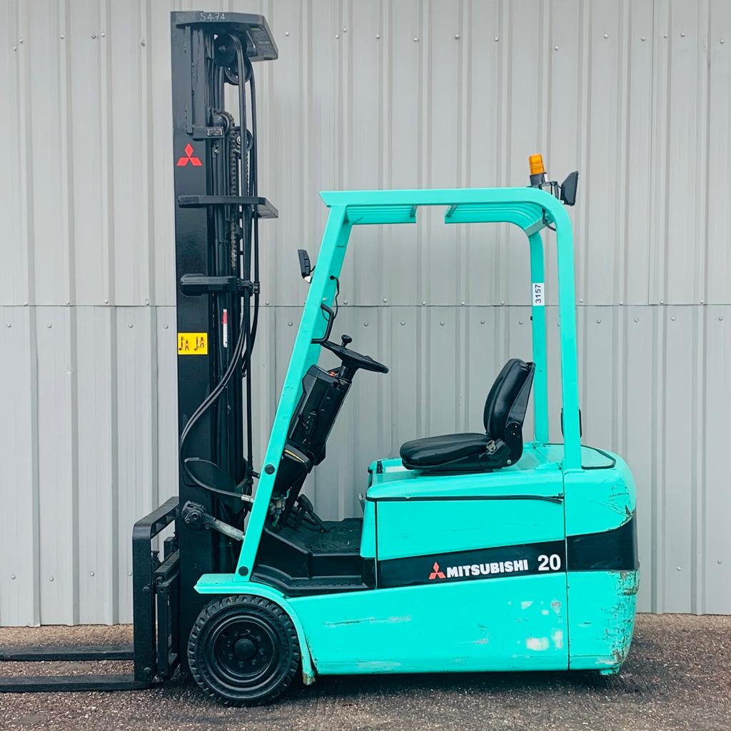 Mitsubishi FB 20 KT Electric Forklift Specs 1998 2004 Lift Trucks