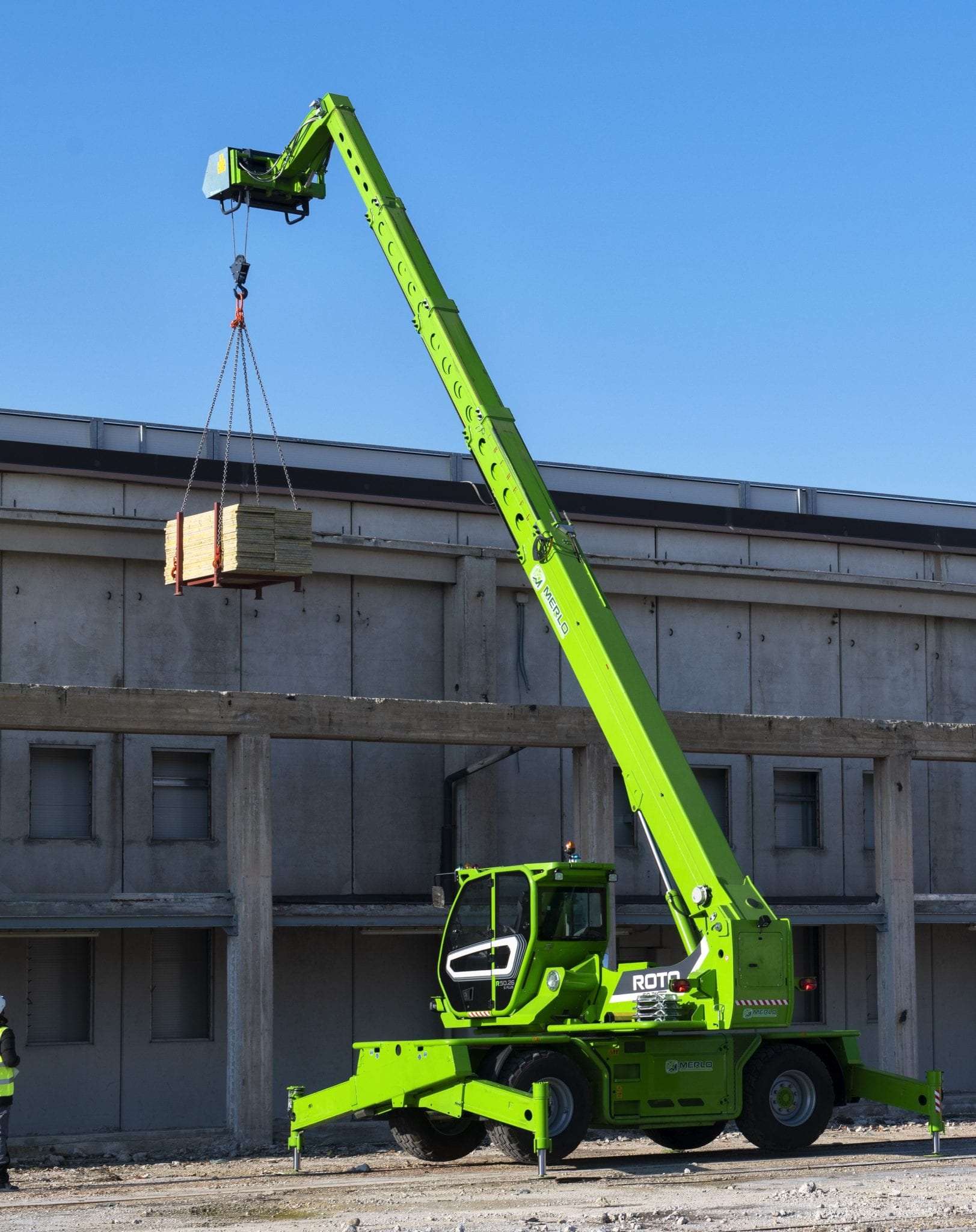 Merlo Roto 50 26 S Plus Rotating Telehandler Specs 2019 2020