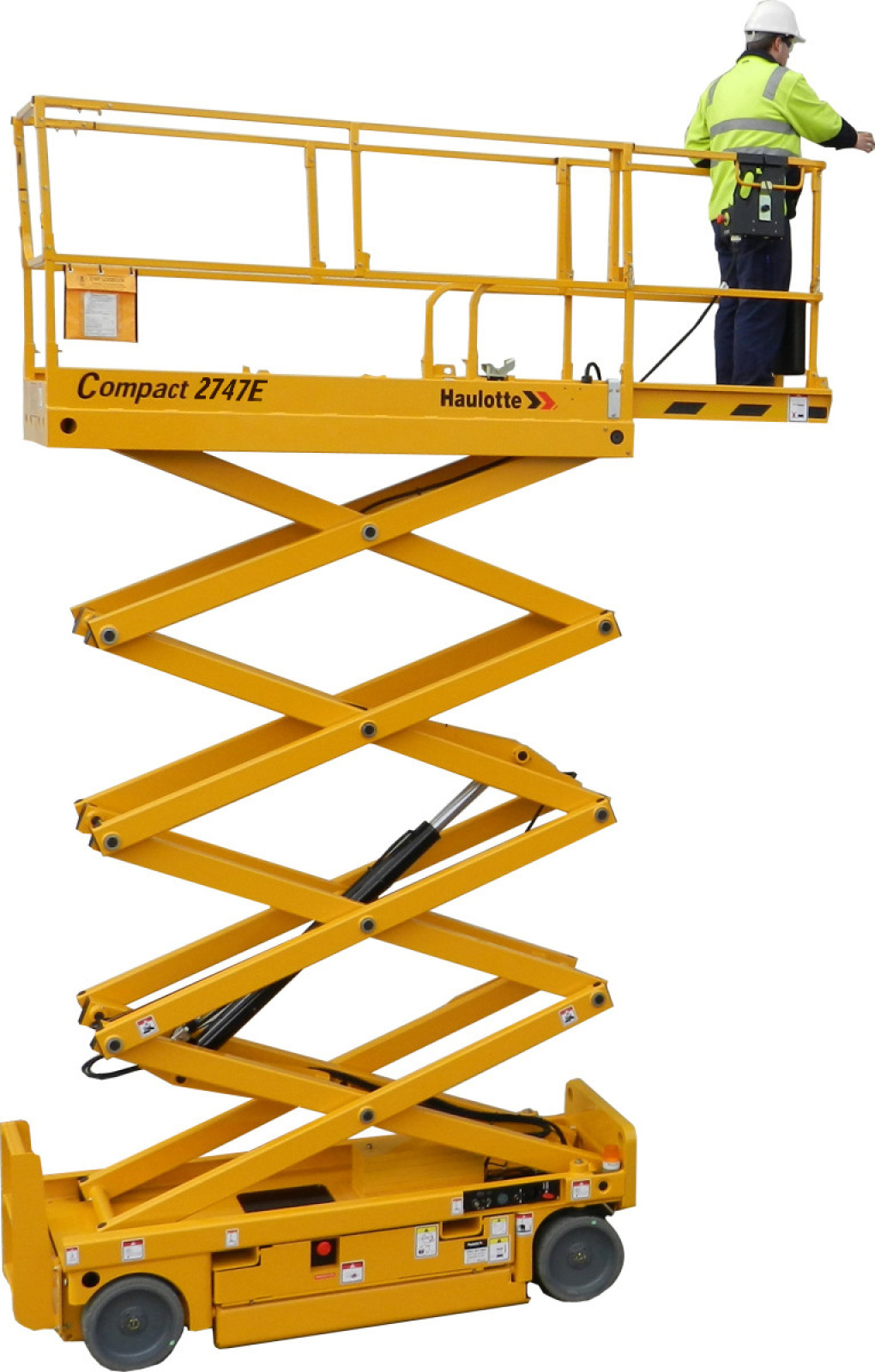 Haulotte COMPACT 2747 E Specs 2019 2024 Wheeled Scissor Lifts