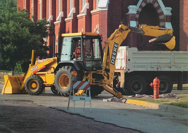 John Deere Construction 410 E Backhoe Loader Specs (1997 - 2021 ...