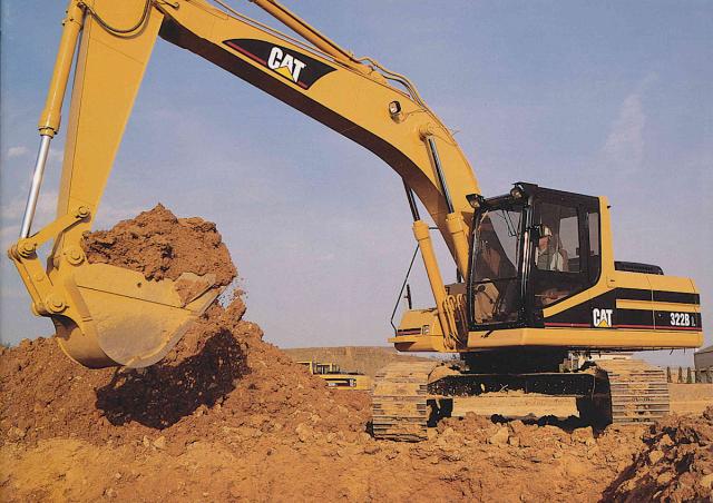 Caterpillar 322B Excavator Specs (1996 - 2024) | Diggers | LECTURA Specs