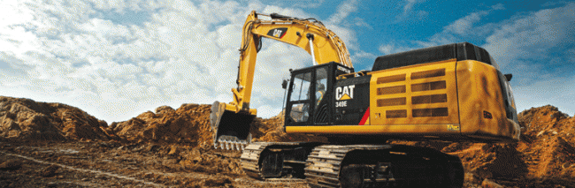 excavadora cat 349