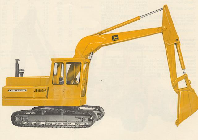 John Deere Construction 690a Excavator Specs 1975 1979 Diggers Lectura Specs 9241