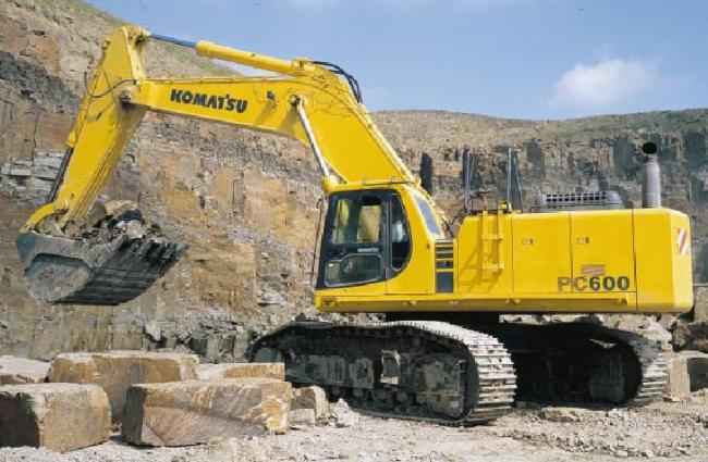 Komatsu Pc600 6 Excavator Specs 00 04 Diggers Lectura Specs