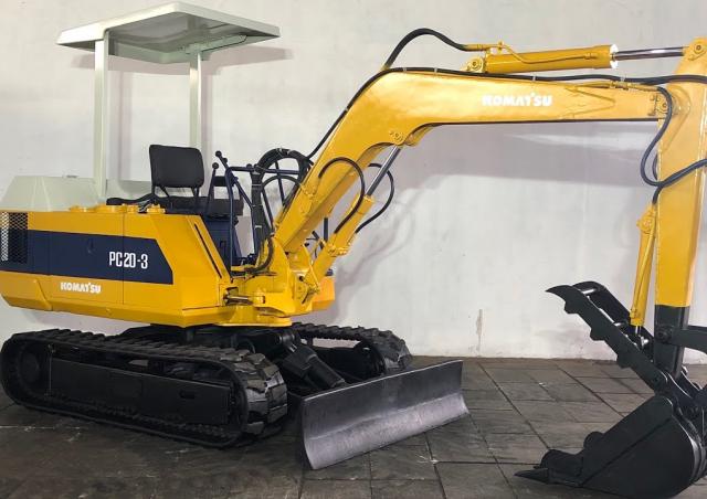 Komatsu Pc20 3 Excavator Specs 1984 1988 Diggers Lectura Specs 8422