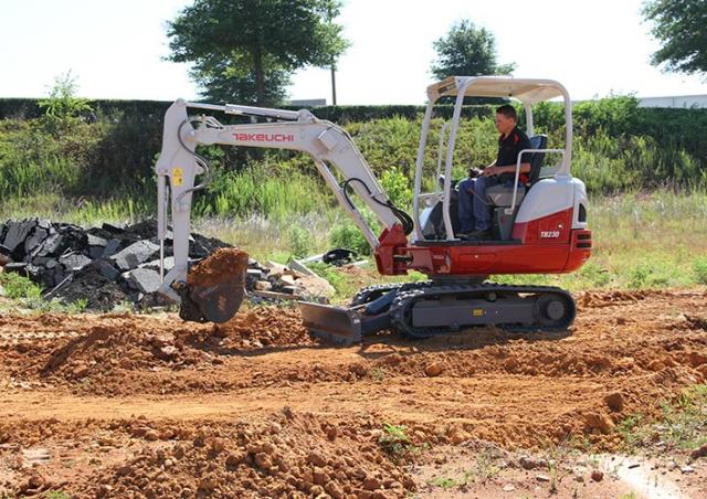 Tb230 excavator specs sale