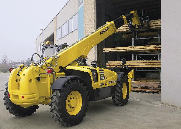 Komatsu WH713 telehandler specs (2004 - 2009) | LECTURA Specs