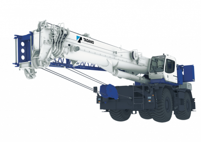 80t crane load chart