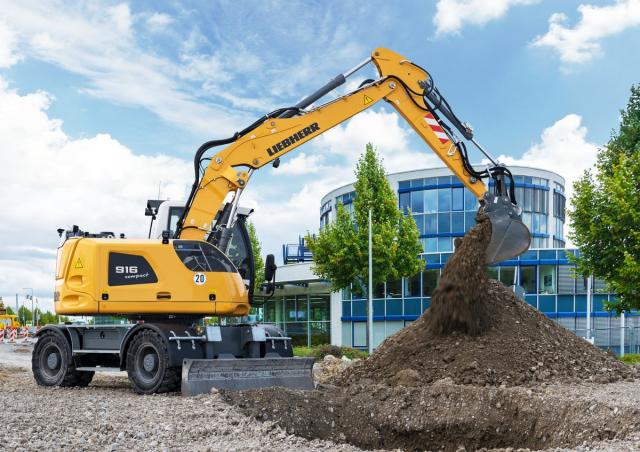 Liebherr A 916 Compact Litronic excavator specs 2020 2024 Diggers LECTURA Specs