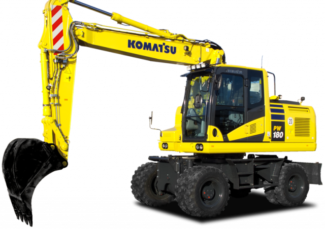 Komatsu PW180-11E0 excavator specs (2018 - 2024) | Diggers | LECTURA Specs