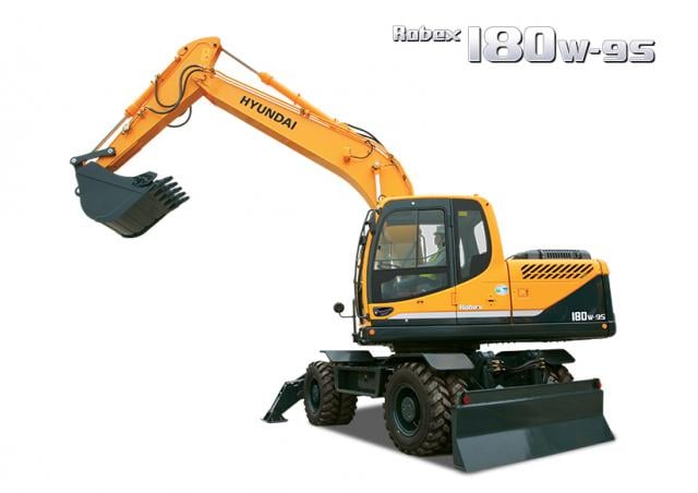 Экскаватор hyundai r180w 9s