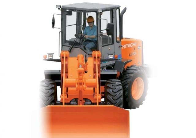 HITACHI LX70 Wheel やむなく Loader 1/40 模型 ミニチュア