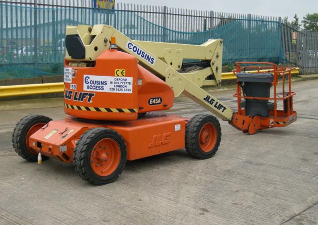 JLG 45 E Specs (1993 - 1999) | Wheeled Articulating Boom Lifts ...