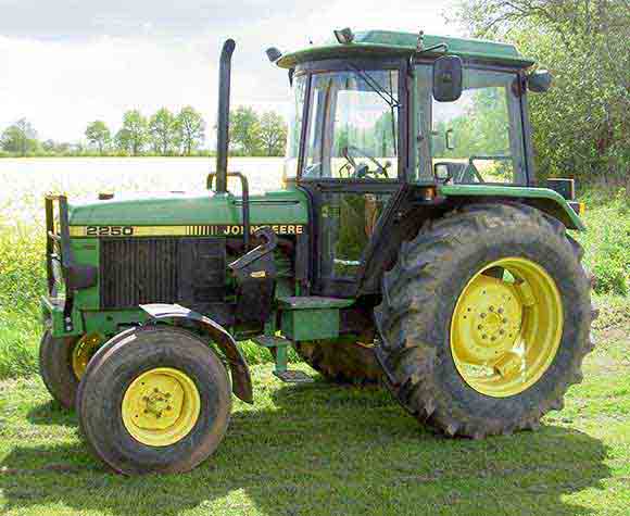 John Deere 2250 4WD Tractor Specs (1987 - 1994) | LECTURA Specs