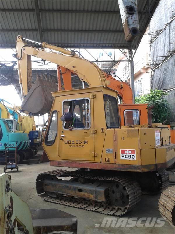 Komatsu Pc60 1 Excavator Specs 1981 1984 Diggers Lectura Specs 1035