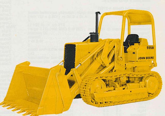 John Deere Construction 555 B Crawler Loader Specs (1986 - 2021 ...