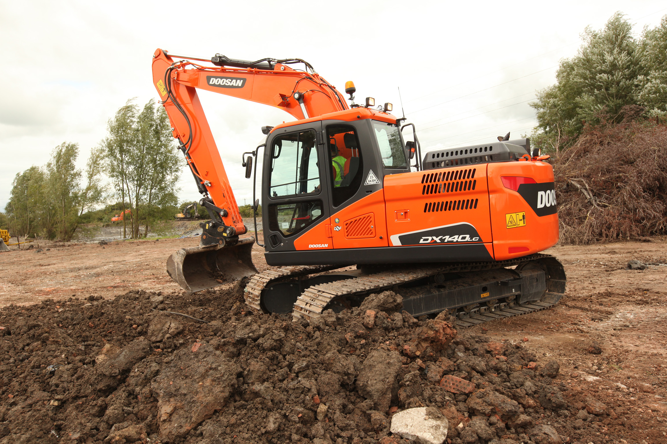 Doosan DX 140 LC excavator specs (2004 - 2013) | Diggers | LECTURA Specs