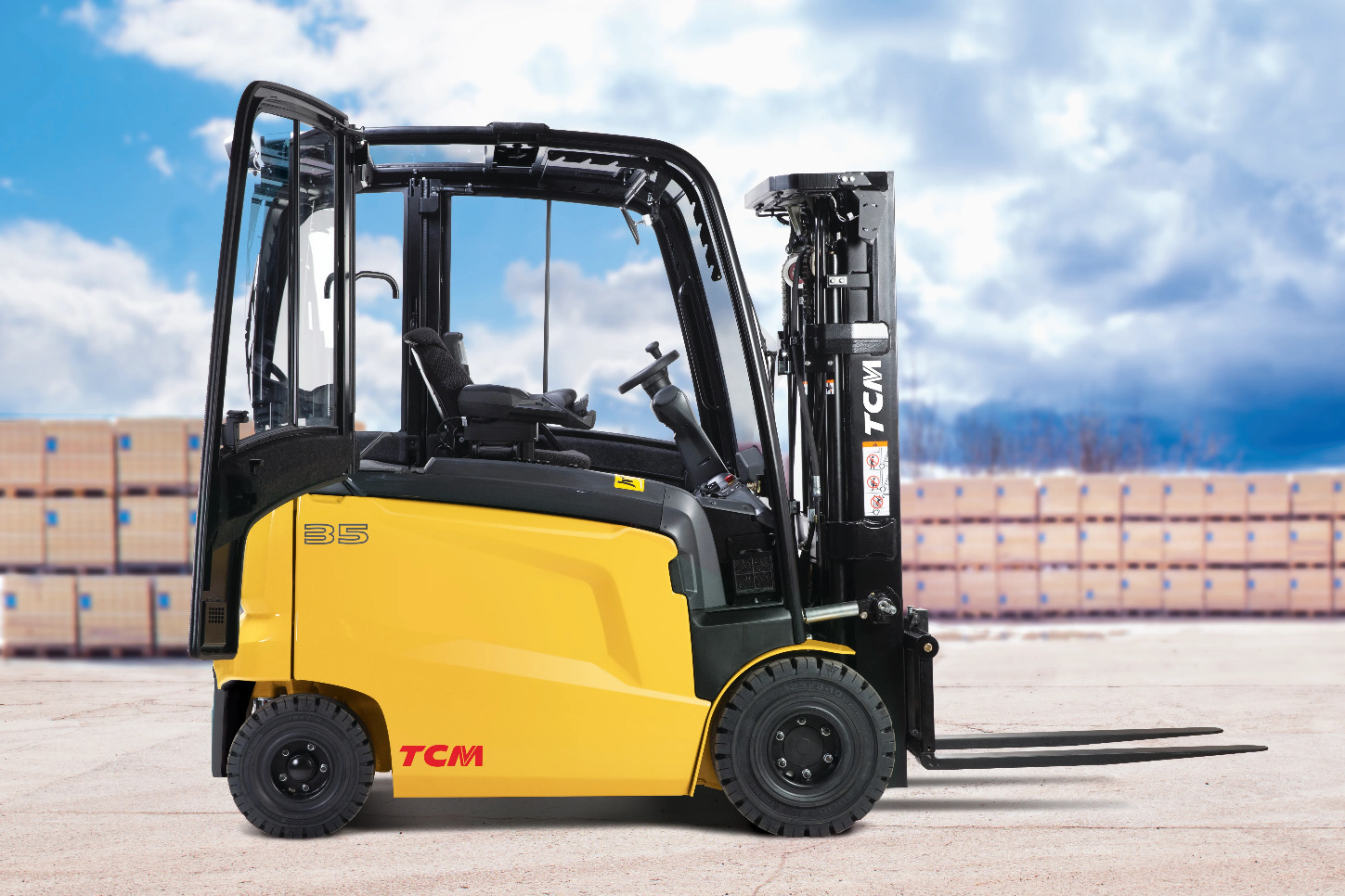 Tcm Fhb 15-6 Electric Forklift Specs (1997 - 2002) 