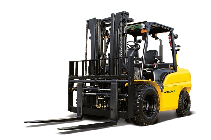 Hyundai 45D-9 diesel forklift specs (2019 - 2023) | Lift trucks ...