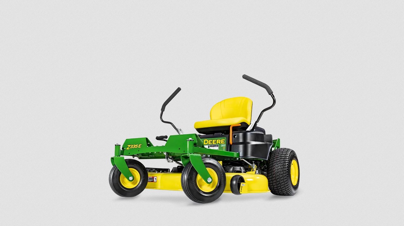 Z335e john deere mower hot sale