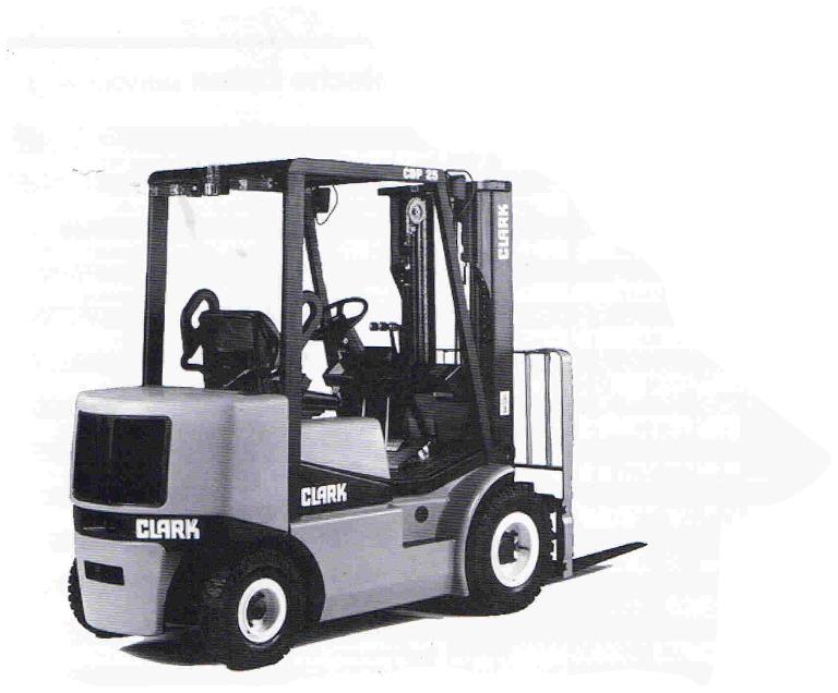 clark forklift specifications