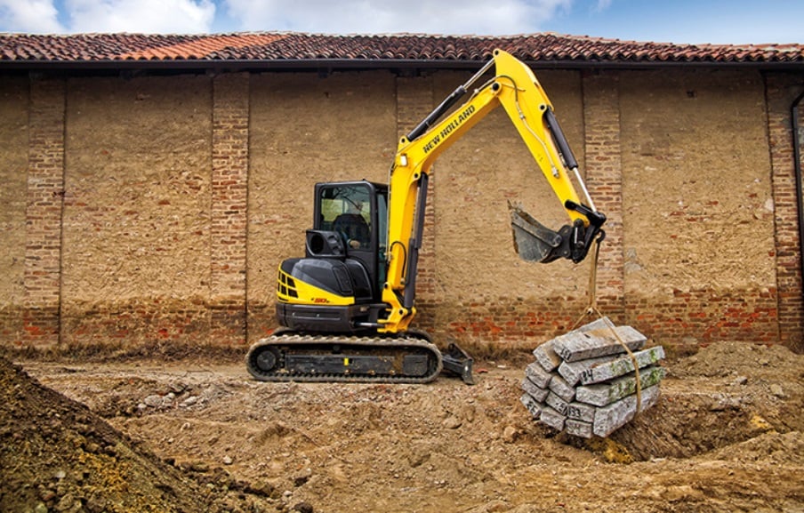 New Holland E50B SR Excavator Specs (2011 - 2015) | Diggers | LECTURA Specs