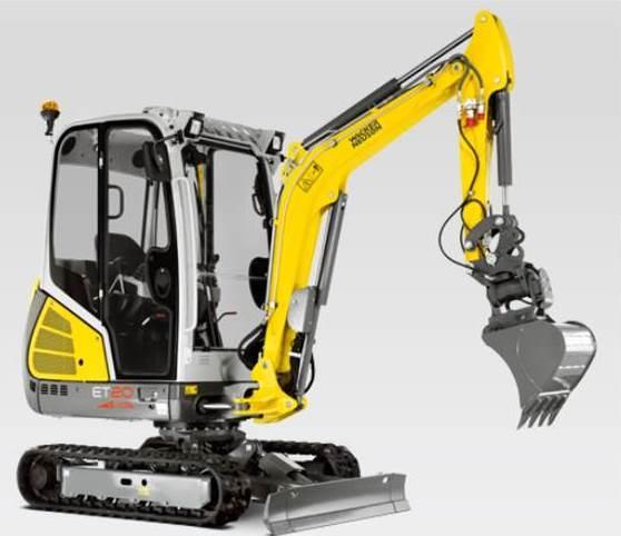 Wacker Neuson ET20 excavator specs (2012 - 2019) | Diggers | LECTURA Specs