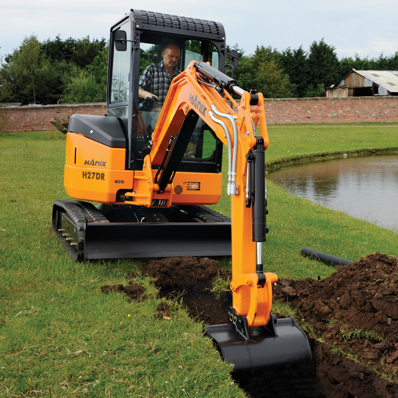 Hanix H27DR excavator specs (2019 - 2024) | Diggers | LECTURA Specs