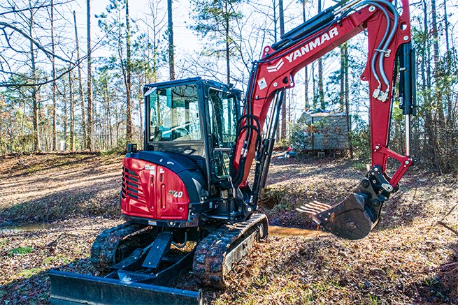 Yanmar SV40 excavator specs (2022 - 2025) | Diggers | LECTURA Specs