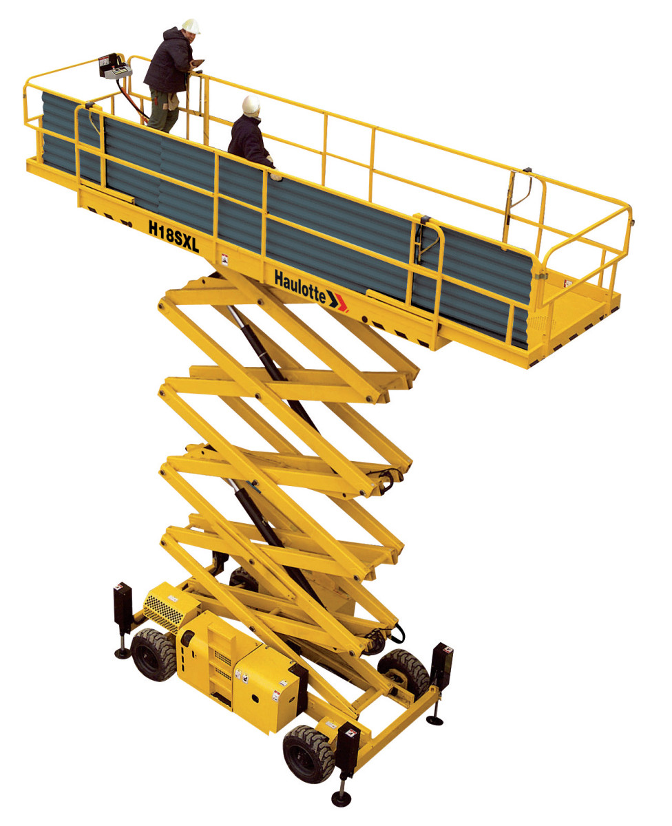 Haulotte H18 SXL Specs (2005 - 2020) | Wheeled scissor lifts | LECTURA ...