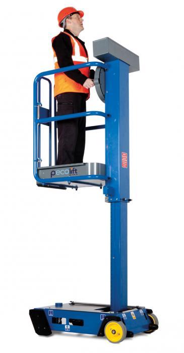 Power Towers Pecolift Specs (2012 - 2024) | Single Vertical Mast Boom ...