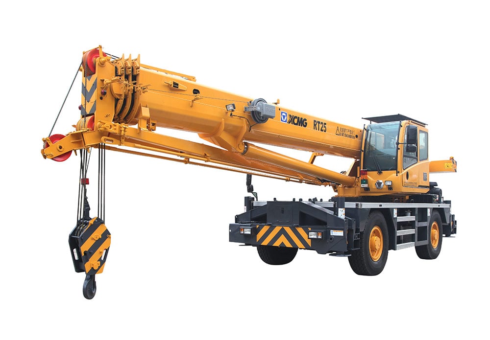 Xcmg Rt25 Crane - Load Chart, Specs (2017 - 2024) 