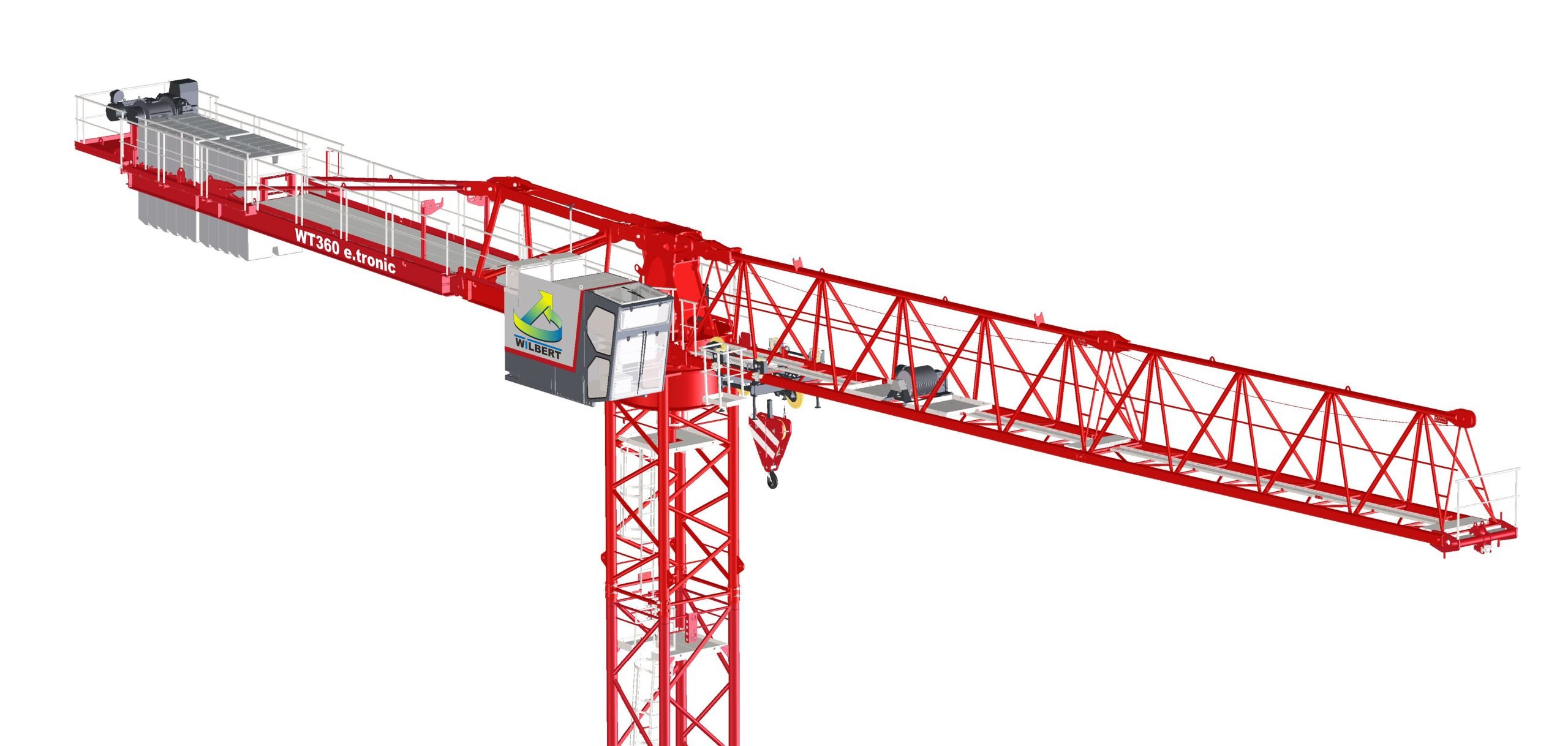 Wilbert WT 360 e.tronic crane - load chart, specs (2021 - 2024 ...