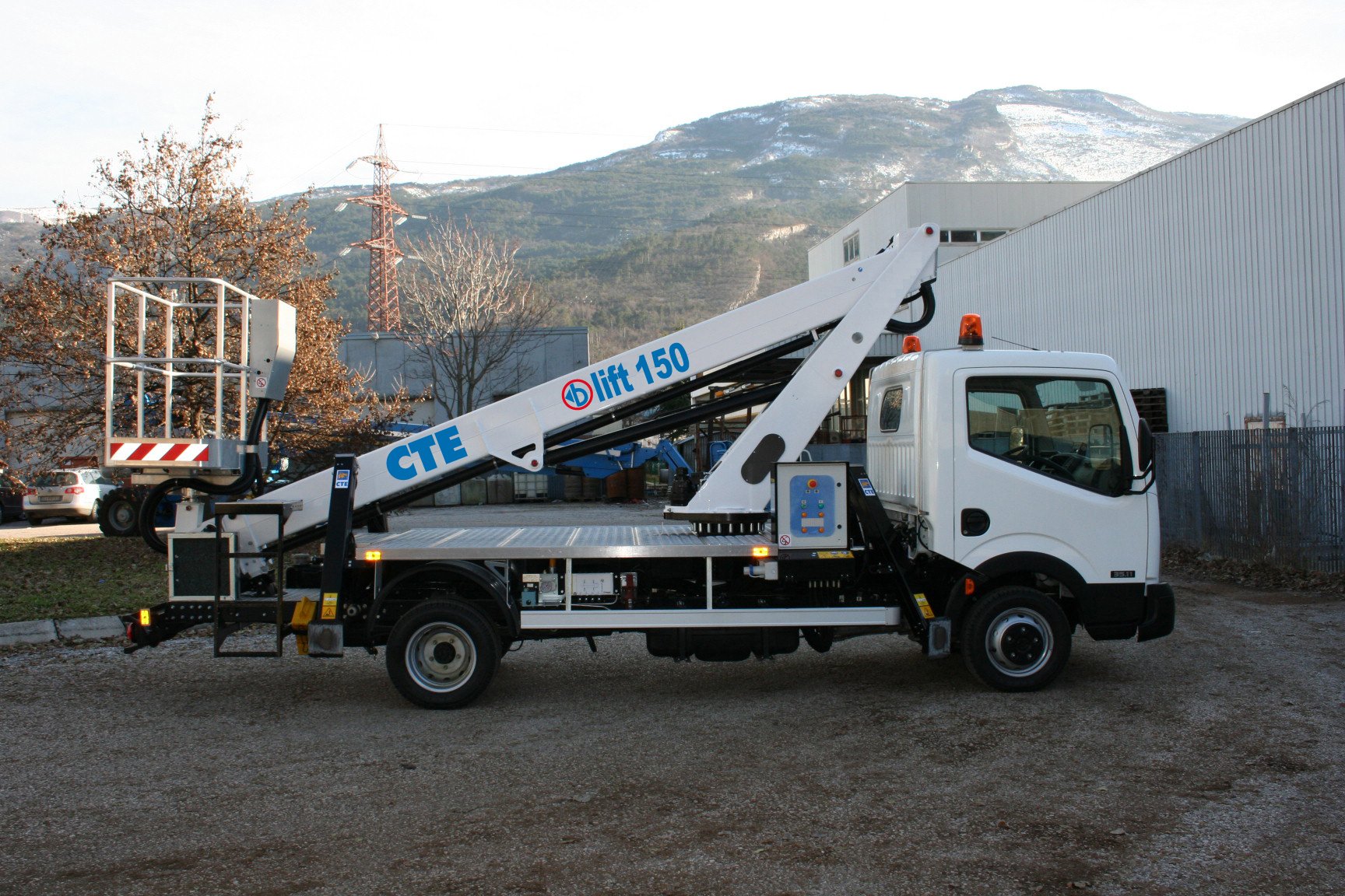 CTE B-Lift 150 Pro Specs (2006 - 2019) | Truck Mounted Telescopic Boom ...