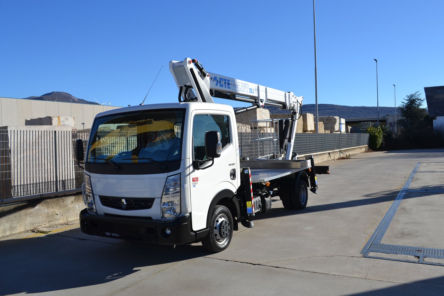 CTE B-Lift 20 J Specs (2019 - 2024) | Truck Mounted Telescopic Boom ...