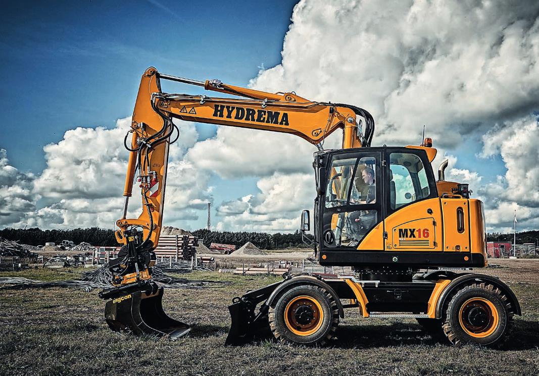 Hydrema MX 16 excavator specs (2014 - 2016) | Diggers | LECTURA Specs