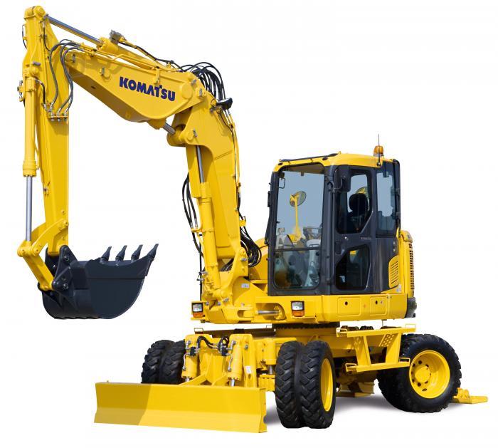 Komatsu PW118MR-8 excavator specs (2012 - 2017) | Diggers | LECTURA Specs