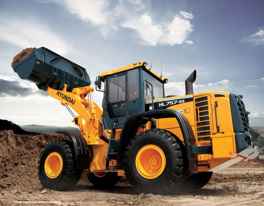 Hyundai HL757-9S Wheel Loader Specs (2019 - 2024) | LECTURA Specs