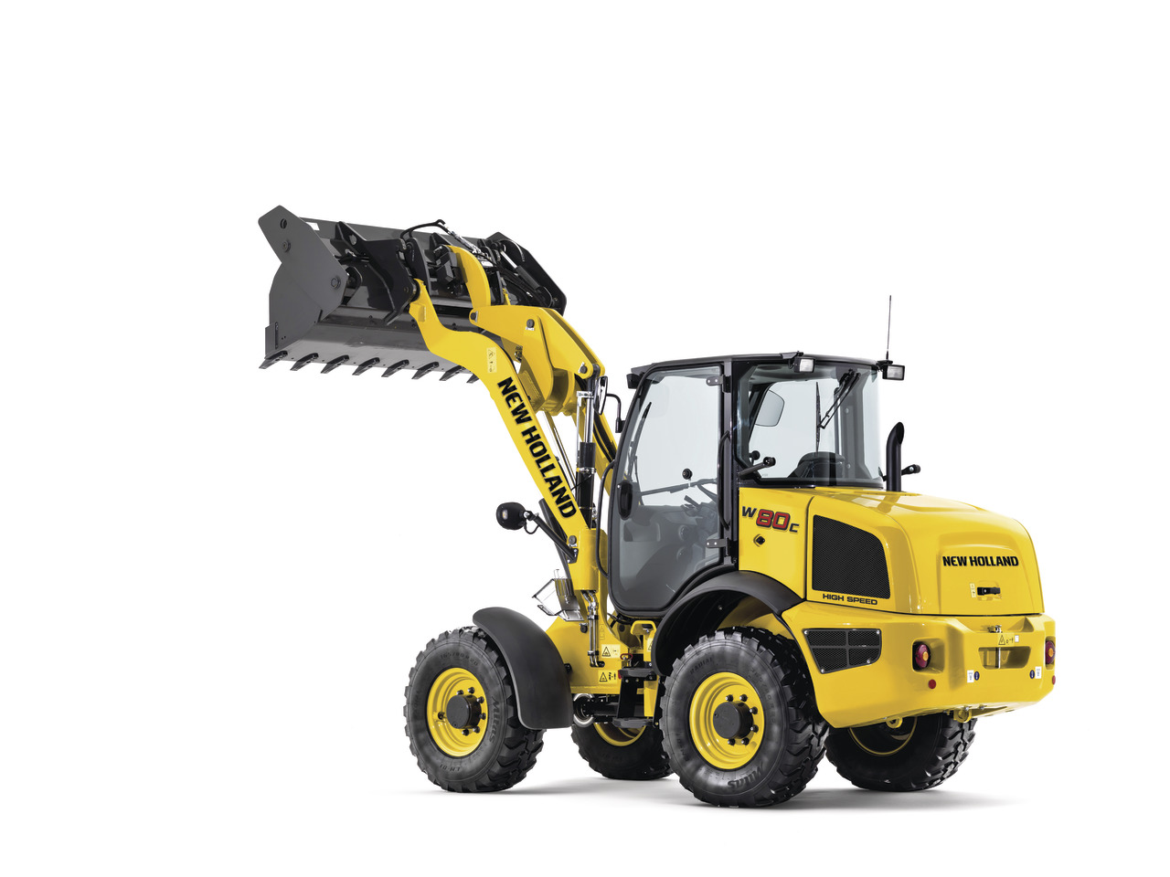 New Holland W80C Z-bar Wheel Loader Specs (2015 - 2021) | LECTURA Specs