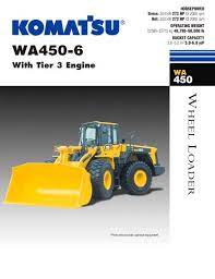 Komatsu WA 450-6 Wheel Loader Specs (2007 - 2004) | LECTURA Specs