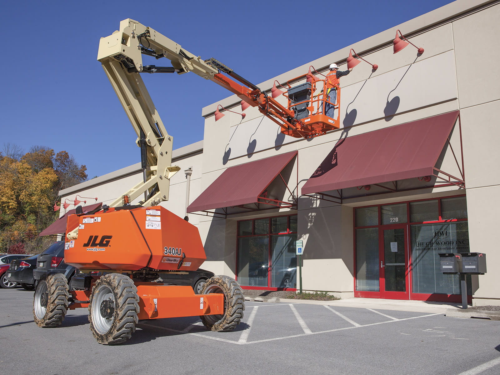 JLG 340AJ Specs (2020 2024) Wheeled Articulating Boom Lifts