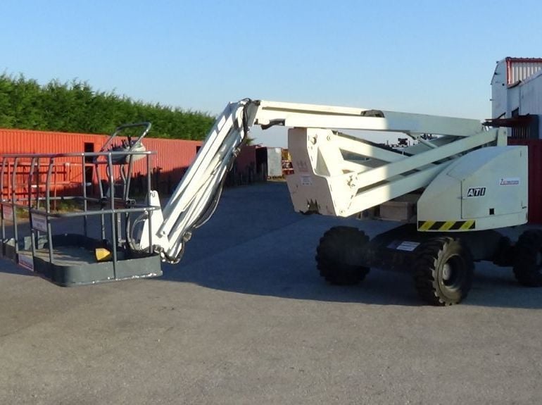 Terex Aerials Ta Rt Specs Wheeled Articulating Boom