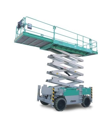 Scissor Lifts Wheeled scissor lifts Imer IT 17220 E